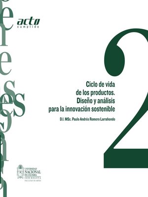 cover image of Ciclo de vida de los productos. Diseño y análisis para la innovación sostenible
